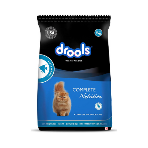 Drools Adult Dry Cat Food Ocean Fish , 7kg Pack