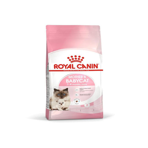Royal Canin Mother & Baby Dry Cat Food, Meat Flavor, 2000G, 1 Count