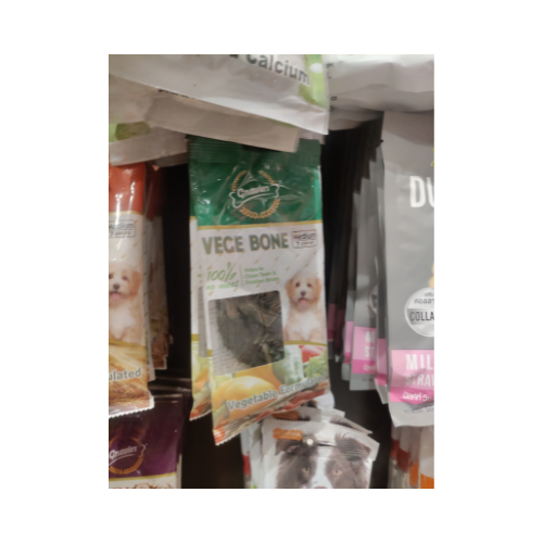 Gnawlers Vege Bone, Dog Treats Medium, 60 g (7 Pieces) Pack of 4