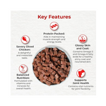 Drools Chicken Diced Dog Treats,70 Gm Pack | Rich in Protein, No Artificial Preservatives | Best for Training & Bonding | for Puppy & Adult | Formulated in USA | Premium Treats |