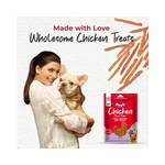 Drools Real Chicken Roast Strips, Dog Treats, 70gm | Rich in Protein, No Artificial Preservatives | Best for Training & Bonding | for Puppy & Adult | Formulated in USA | Premium Treats |