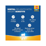 Pedigree Dentastix Oral Care Dog Treat, Adult Large Breed (25+ kg), 270 g, Recommended by Vets, Supports Gum Health, Reduces Risk of Gum diseases