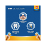 Pedigree Dentastix Oral Care Dog Treat, Adult Large Breed (25+ kg), 270 g, Recommended by Vets, Supports Gum Health, Reduces Risk of Gum diseases
