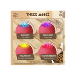 Cat Toys Rolling Ball Dog Ball，Self Rolling Dog Ball Interactive Cat Toys Automatic Cat Toy Self Moving Dog Toys, 360° Smart Automatic Rolling Ball Toy Electric Dog Balls for Cat (Red)