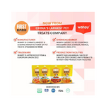 First Bark Yummylicious Jerky Dog Treats, Chicken & Cod Stick,70 g (Pack of 2) with Free Jerhigh Stick Made with Real Chicken Meat 40g Sold by DogsNCats