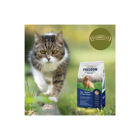 SIGNATURE Freedom Cat Adult Chicken 1.2 kg Dry Adult Cat Food